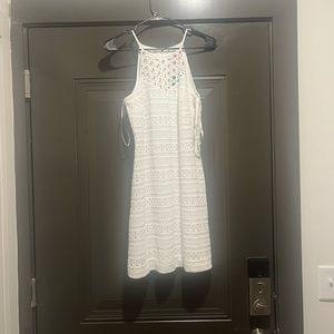 Lilly Pulitzer bubbly stripe knit lace dress